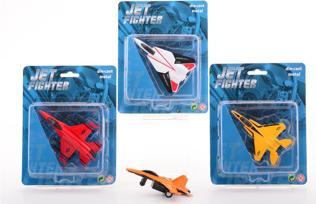 Productafbeelding Johntoy Vliegtuig Straaljager 4 Assorti