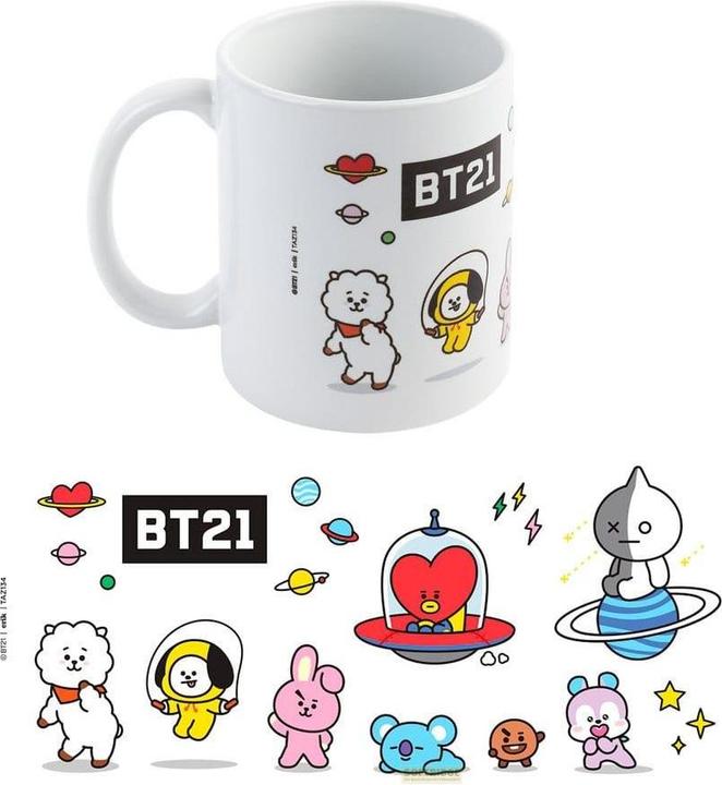 BT21 Mug Coffee mug Universtar coffee mug (350 ml)