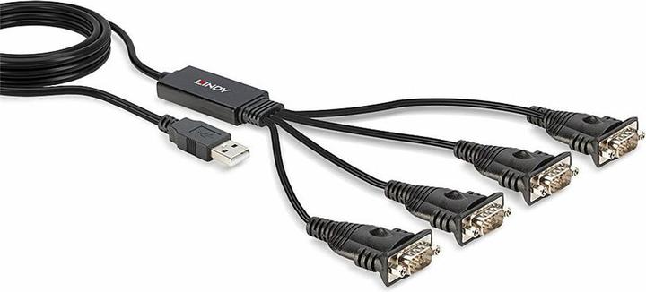 Produktbild Lindy USB to 4 Port, Serial Converter (0.94 m)