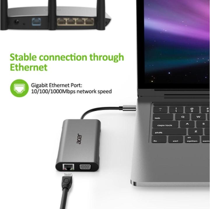 Image du produit Acer HP.DSCAB.002 (USB-C, USB-A, 4 ports)