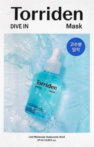 Produktbild Torriden DIVE-IN Low Molecule Hyaluronic Acid Mask Pack ea