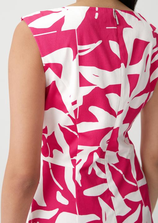 Produktbild Comma Kurzes Kleid aus Baumwollstretch (34)