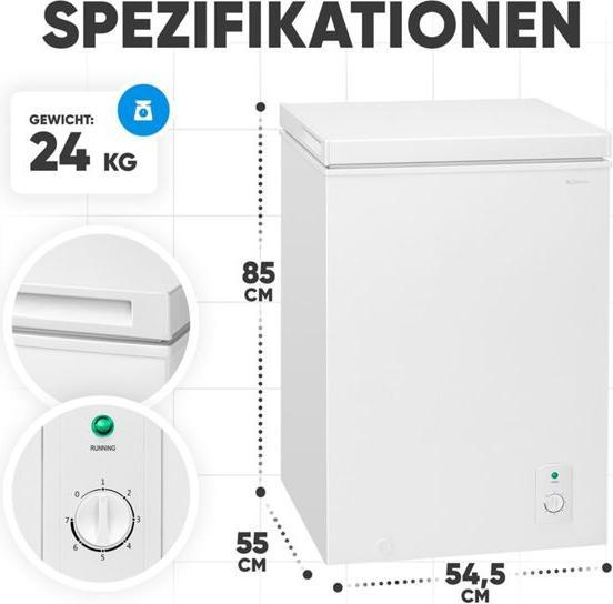 Produktbild Bomann GT 7355 (Freistehend, 100 l)