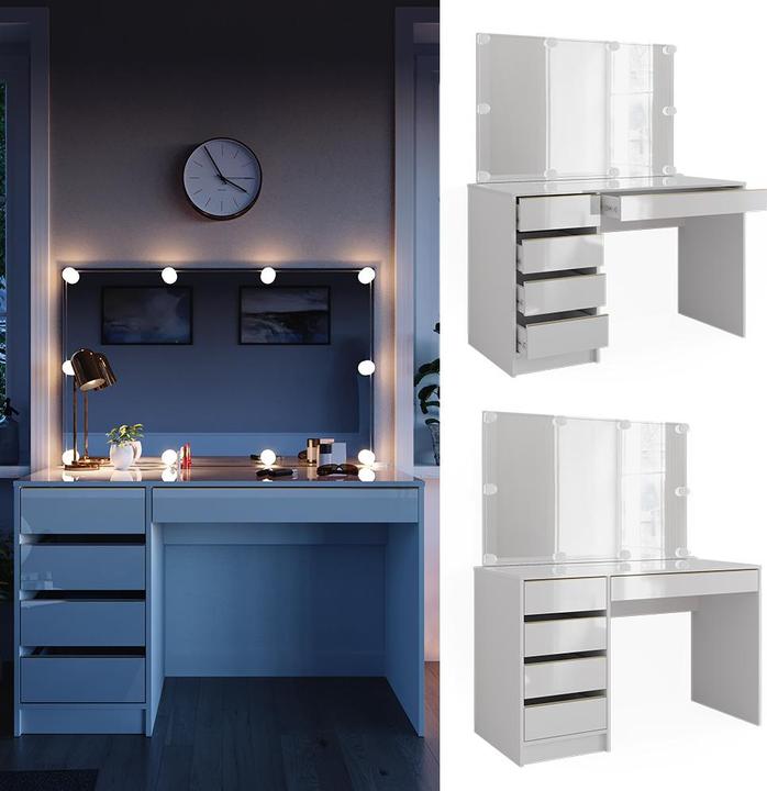 Immagine prodotto Vicco Sherry con illuminazione a LED (120 x 75 x 55 cm)