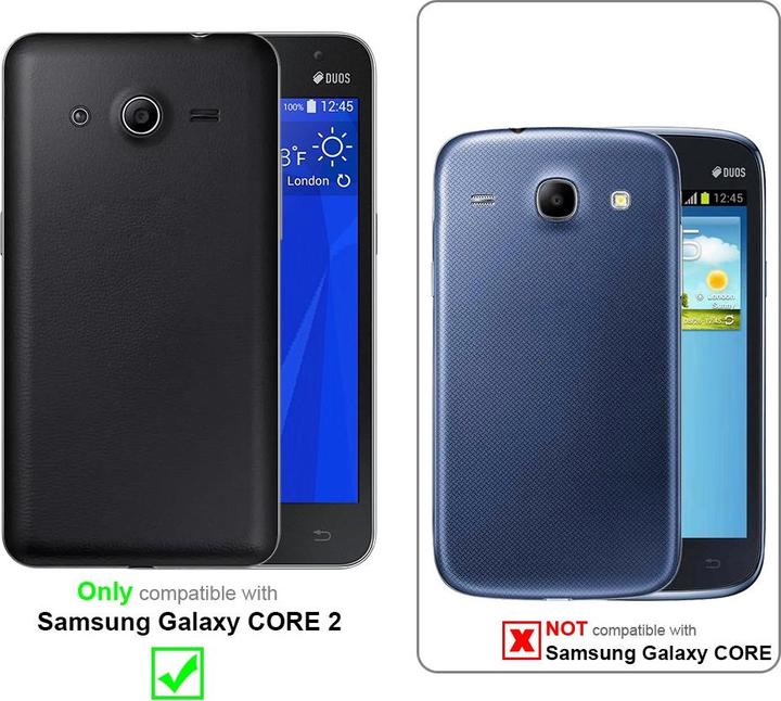 Actual product image Cadorabo Chain case for Samsung Galaxy CORE 2 necklace cover adjustable