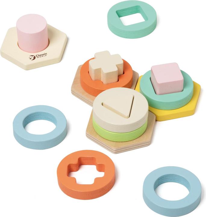 Actual product image Classic World Play of shapes