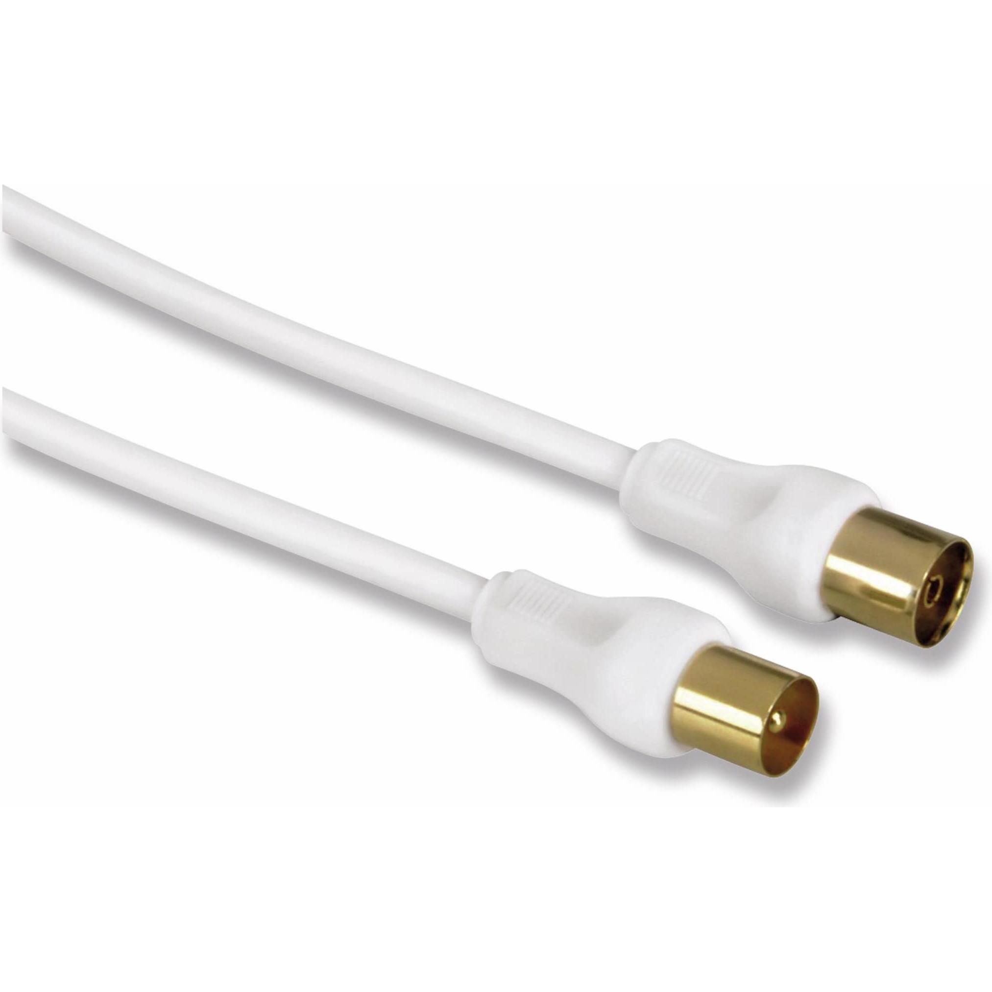 Thomson Antennen-Kabel - vergoldet & ultradünn (90 dB, Antennenkabel), Antennenkabel