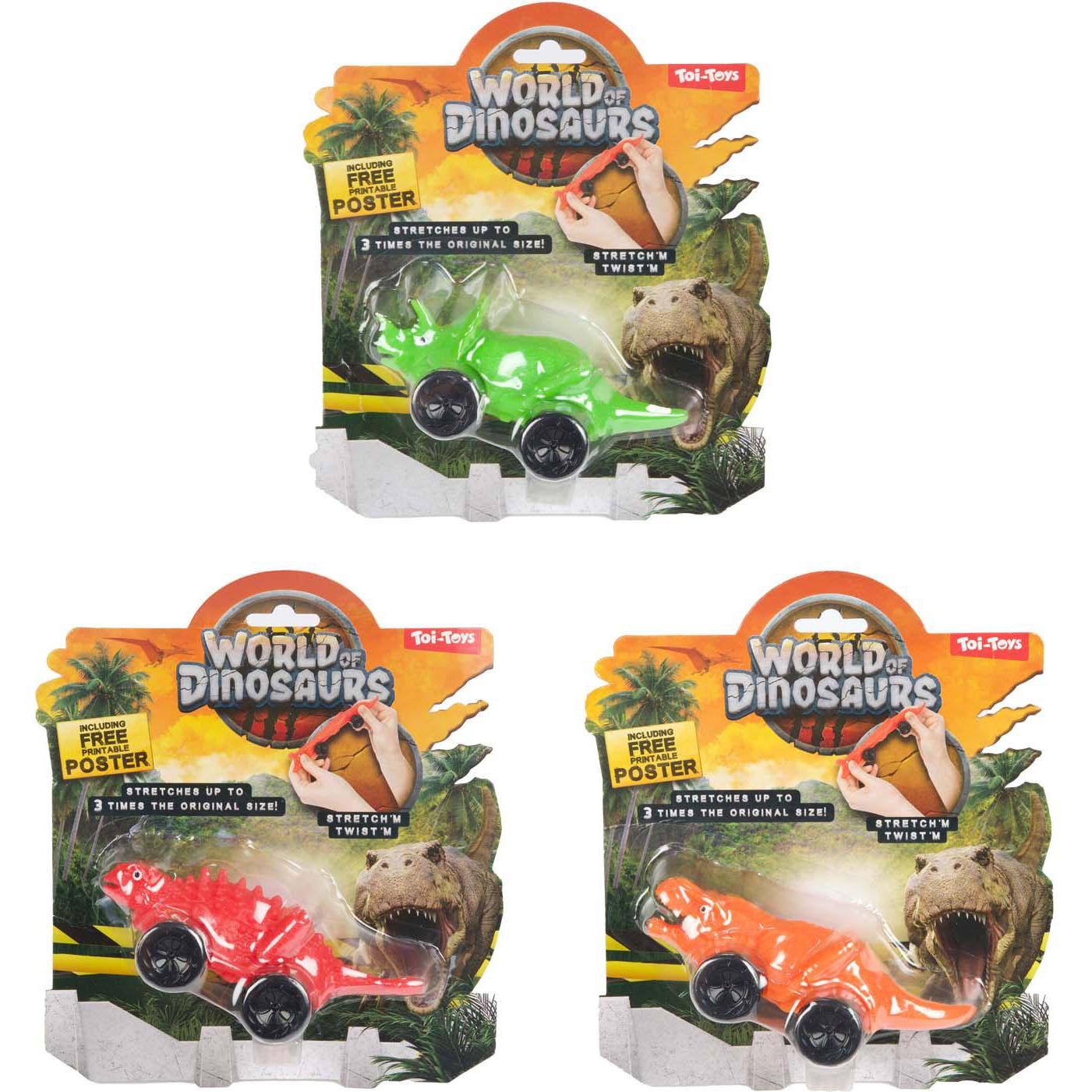 Thumbnail - Dehnbares Dino-Auto