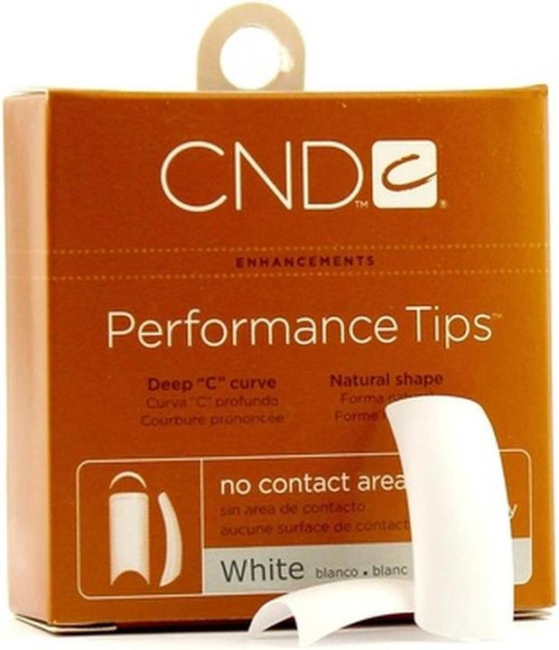 CND Creative Nail Design Performance Tips Weiss #2 16992 von Creative Nail Design