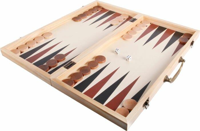 Produktbild Natural games NG XXL Schach und Backgammon
