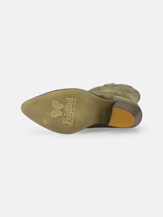 Actual product image Felmini LAREDO D591, the cowboy boot with heel from, is characterised by a beautiful embroidery (37)