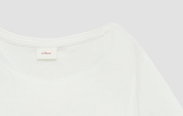 Image du produit S.Oliver T-Shirt Verkürztes Rippshirt im Slim Fit (170, 176)