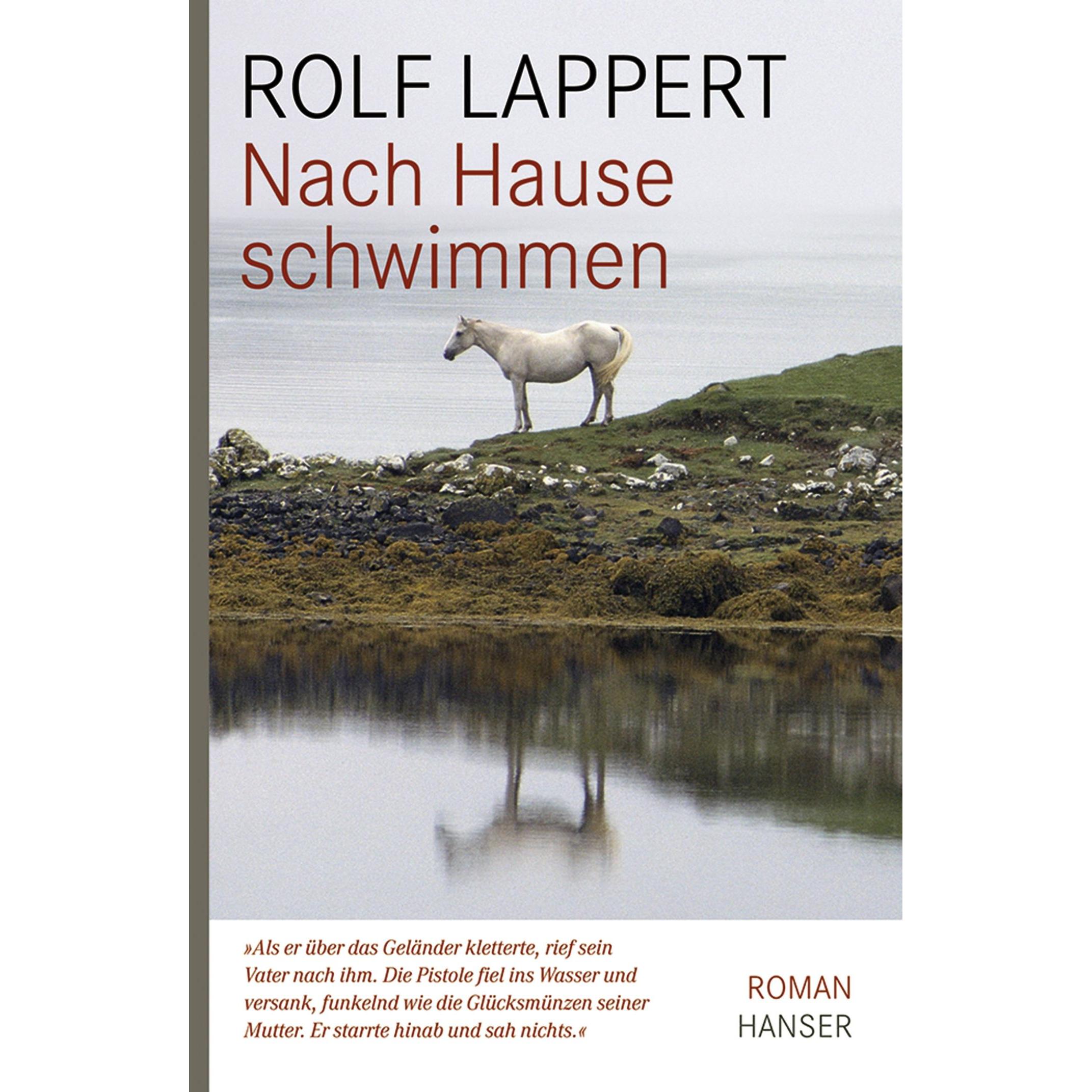 Nach Hause schwimmen, Belletristik von Rolf Lappert
