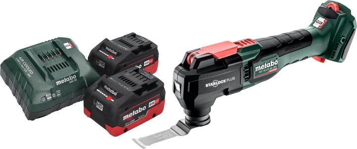 Image du produit Metabo MT 18 LTX BL QSL Akku Multitool 18 V Brushless Starlock Plus + 2x LiHD Akku 5,5 Ah +