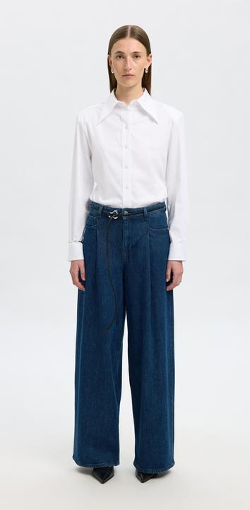 Actual product image Selected Femme High Waist Wide Fit Jeans (W29/L32)