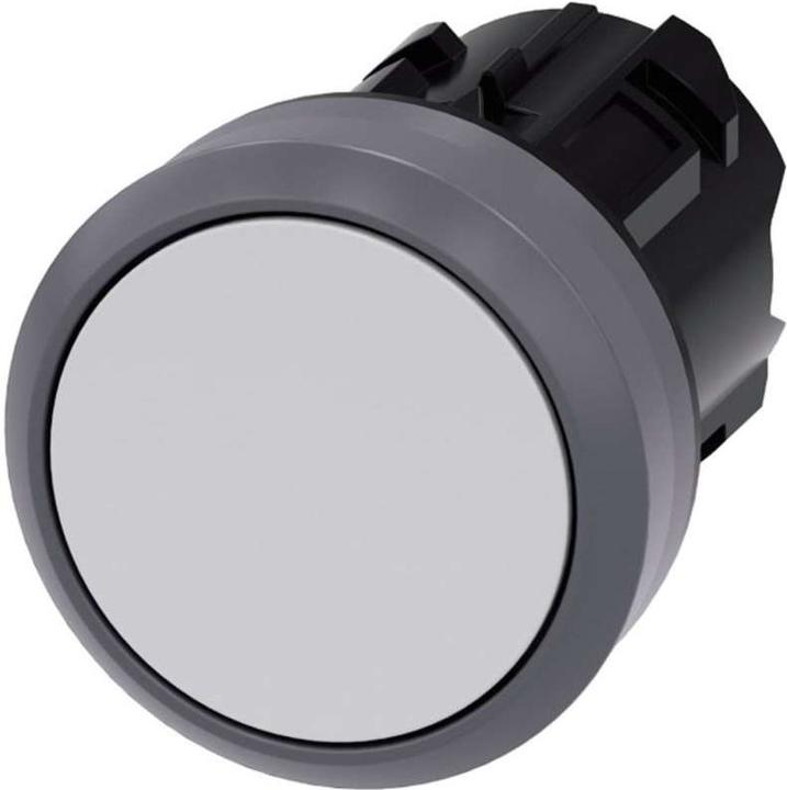 Produktbild Siemens Pushbutton, 22mm, round, white
