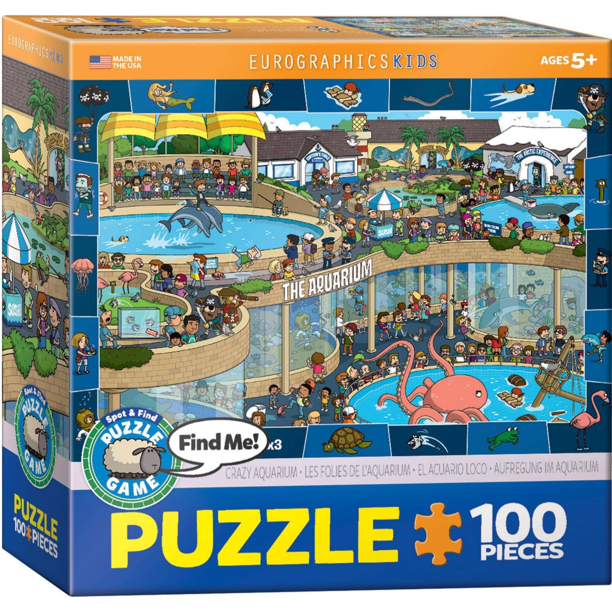 Eurographics Verrücktes Aquarium (100 Teile)