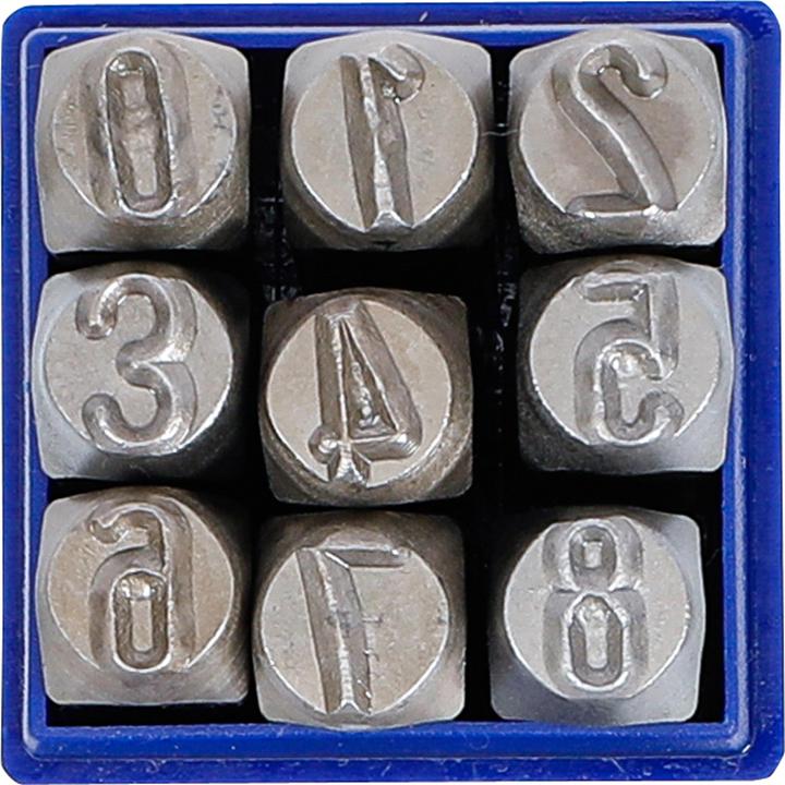 Actual product image BGS Figure Punch Set 10 mm