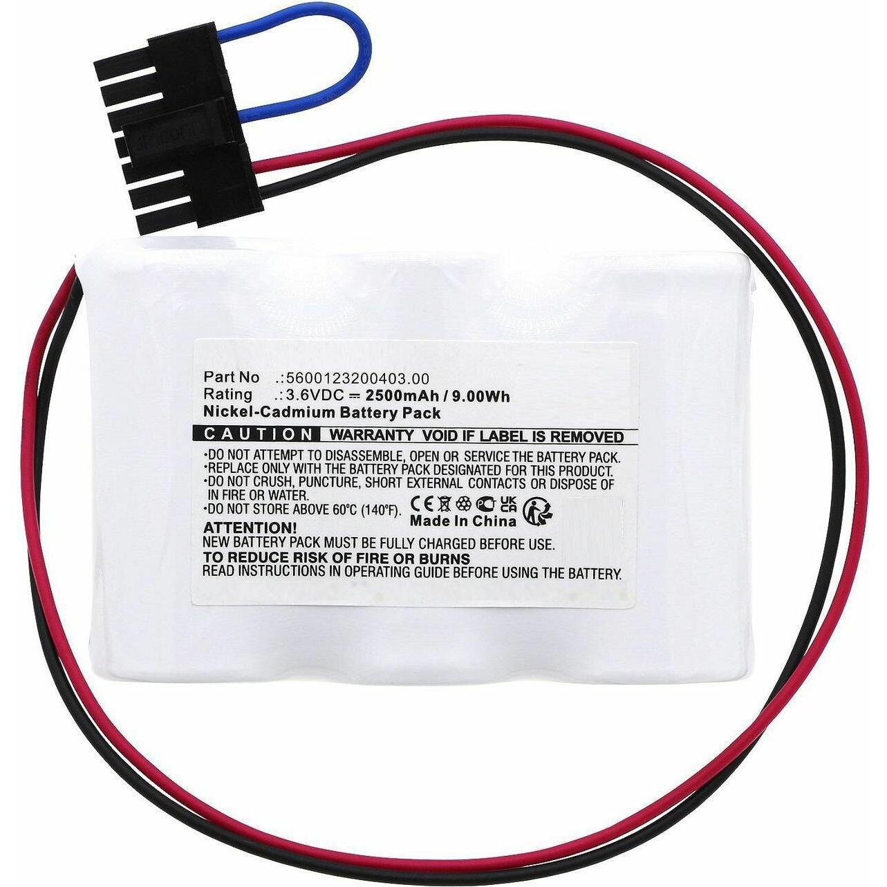 CoreParts Battery for Fulham Emergency (1 Stk., 2500 mAh), Batterien + Akkus