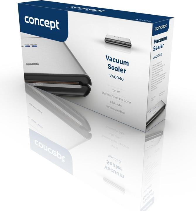 Actual product image Concept VA0040 Vacuum Cleaner 700 mbar Silver