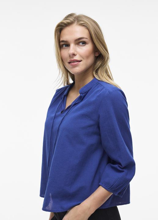 Actual product image Vila VIPETRA Split Neck Oberteil mit 3/4-Ärmeln (40)