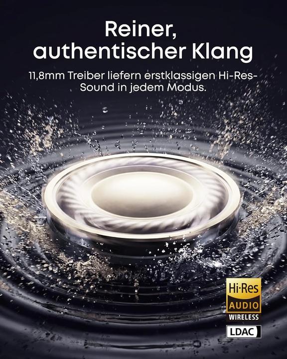 Actual product image Anker Soundcore AeroFit 2 Pro black (ANC, 34 h, Wireless)