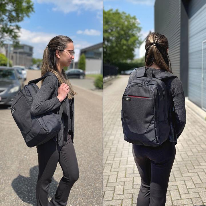 Actual product image Suburb Backpack for laptops up to 15.6", made from recycled plastic bottles (18.50 l)