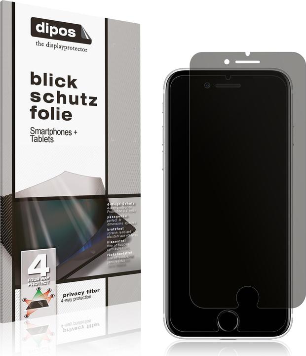 Actual product image Dipos Screen Protector 4-Way Privacy (1 Piece, Apple iPhone SE (3rd Gen))