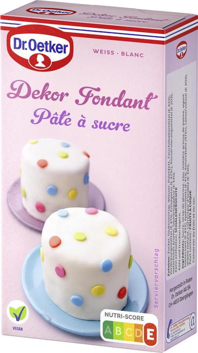Produktbild Dr. Oetker Rollfondant weiss (250 g)