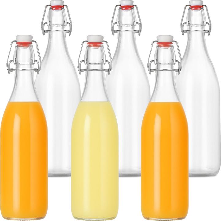 Image du produit Relaxdays 6 flacons (6 pcs, 1 l)