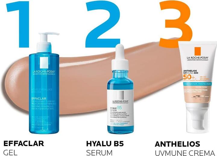 Actual product image La Roche Posay Anthelios UV Mune 400 (Sun cream face, SPF 50+, 50 ml, 77 g)