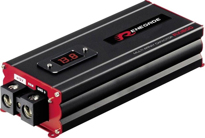 Actual product image Renegade RX1800 0.18 Farad Capacitor