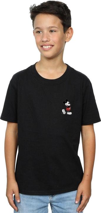 Immagine prodotto Disney Mickey Mouse Kickin Retro Chest Maglietta Ragazzi (152, 158)