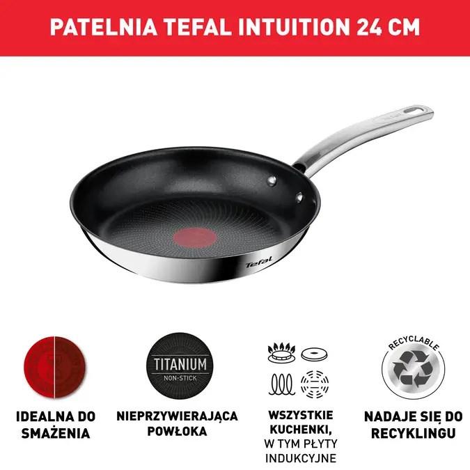 Actual product image Tefal B8170444 (24 cm, Pan set + pot set, Stainless steel)