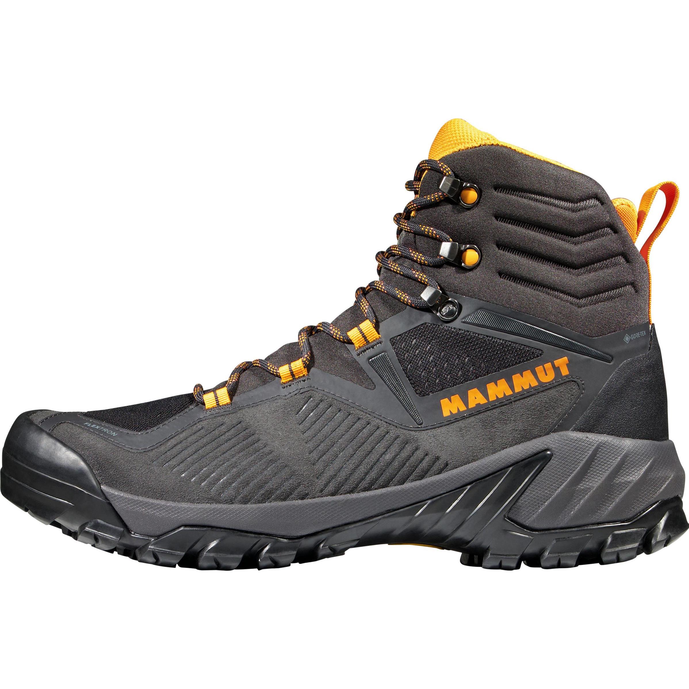 Mammut, Herren, Wanderschuhe, Sapuen High GTX Men (45 1/3), Schwarz