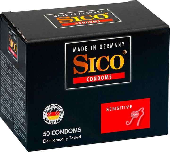 Actual product image Sico Condom Sensitive 50s (50 pcs.)
