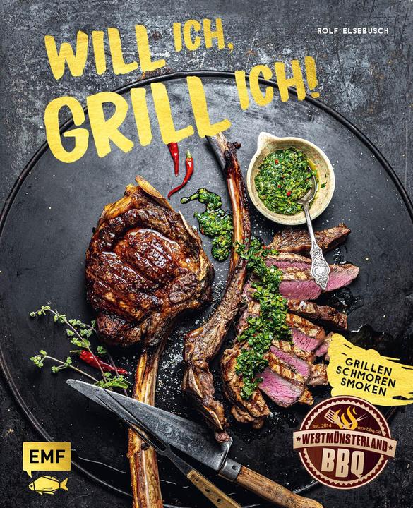 Actual product image Will ich, grill ich! (German, Rolf Elsebusch, 2023)