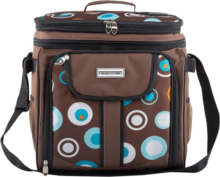 Actual product image Anndora Picknicktasche mit Kühltasche und Zubehör