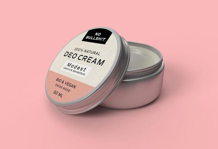 Produktbild NO BULLSH!T Deo Cream Modest (Crème, 50 ml)