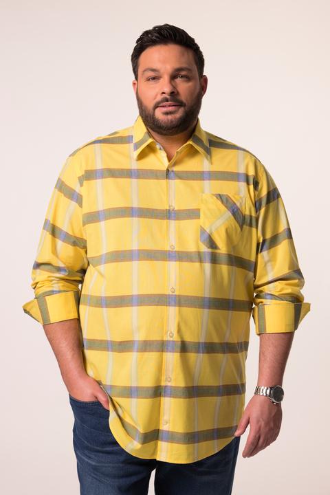 Immagine prodotto Men+ Karohemd, Langarm, Kentkragen, Comfort Fit (4XL)