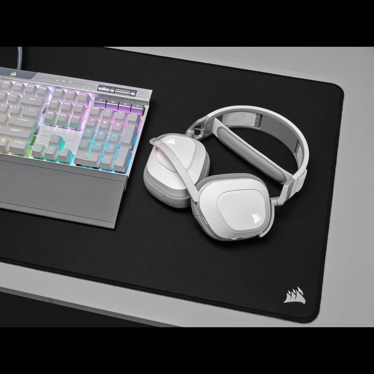 Thumbnail - Corsair HS80 (Wireless) (Kabellos), Gaming Headset, Weiss