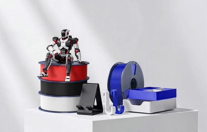 Actual product image Sunlu Filament PLA+ 2.0 (czarny) (PLA)