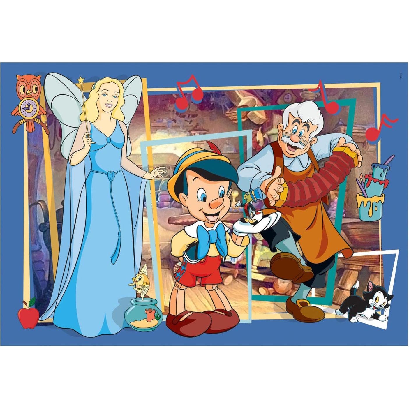 Thumbnail - Clementoni Puzzle Disney - Pinocchio, 104st. (104 Teile)