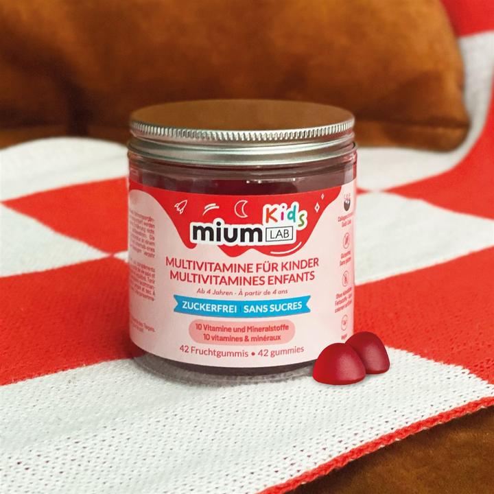 Produktbild Mium Lab Vitamingummis Kinder (42 Stück, Gummies, 135 g)