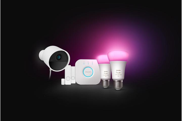 Actual product image Philips Hue Secure Camera Bundle (1100 lm, E27)