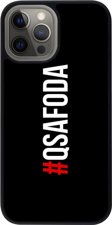 Actual product image PhoneLook Cover silicone black Qsafoda 1 (Apple iPhone 12 Pro Max)