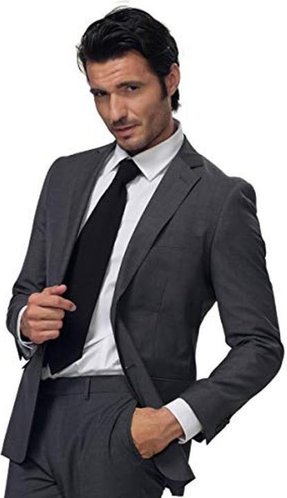 Siggi Dylan Men's Two-Button Lined Jacket with Inside Pocket (44)