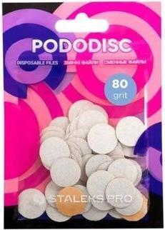 Staples Pododisc Pro S 80 Grit Replacement Pads White