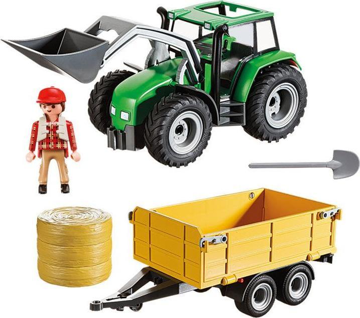 Produktbild Playmobil Tractor with Trailer (9317, Playmobil Country)