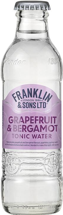 Actual product image Franklin & Sons Pink Grapefruit Tonic with Bergamot (24 x 20 cl)